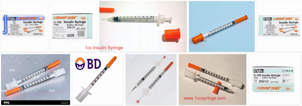 1cc Insulin Syringe